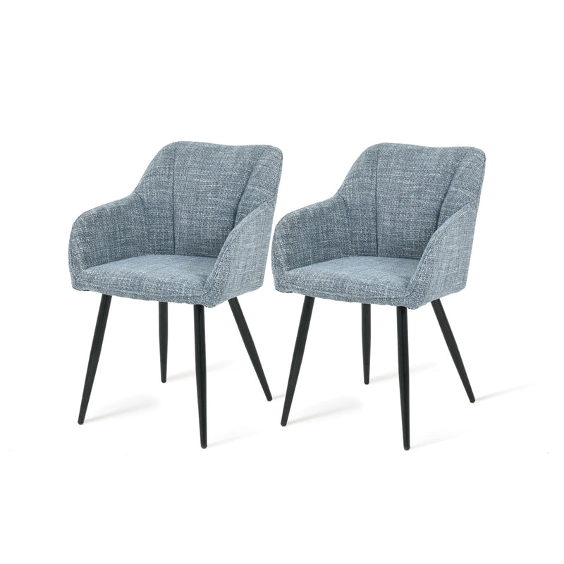 Primo piano del sedile imbottito della poltrona Sienna, con cuciture rinforzate e schiuma ad alta densità,Gambe in acciaio verniciato della poltrona Sienna Garden, anti-ruggine e stabilità migliorata,Gruppo di poltrone OFCASA Sienna intorno a un tavolo da giardino, arredo boho-chic con cuscini decorativi