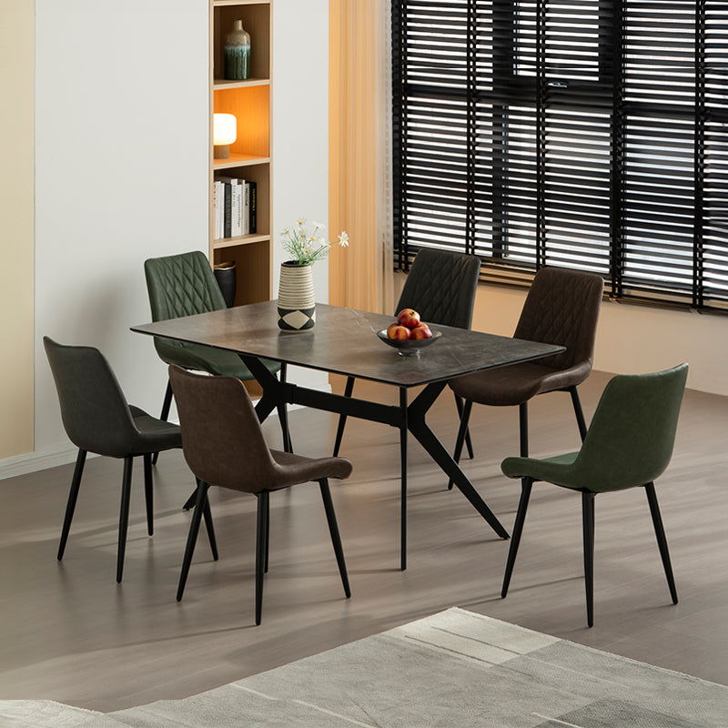 Sedie e poltrone OFCASA in similpelle - collezioni verde e marrone per sala da pranzo e cucina. Arredamento e complementi d'arredo moderni.