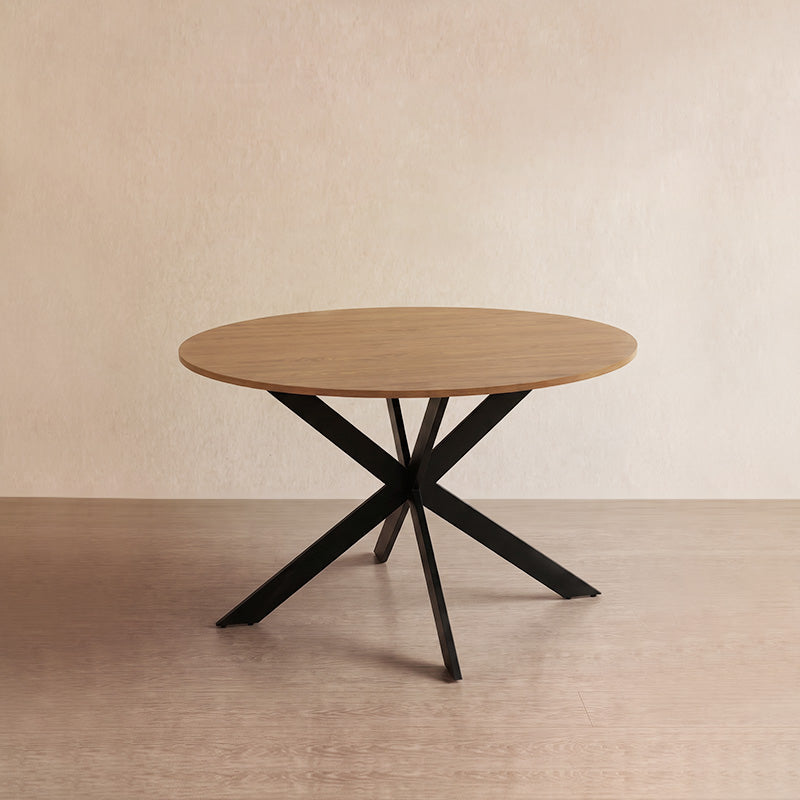 Tavolo da pranzo rotondo Tilly [Colore del legno] [120 cm]