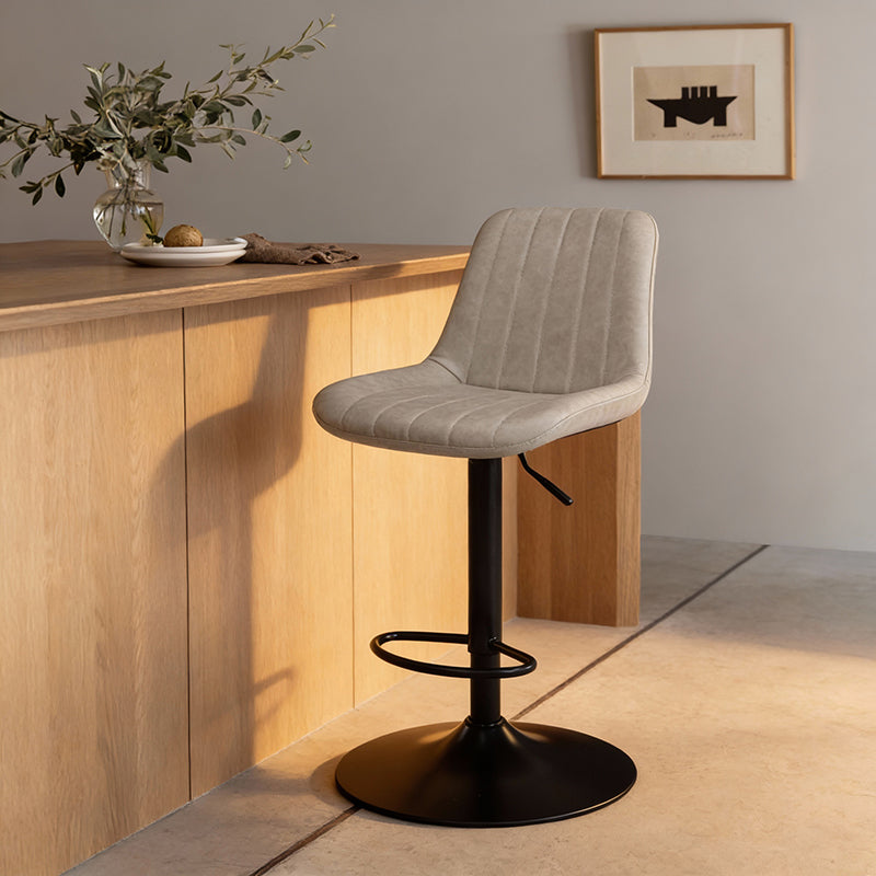 Sgabelli Jarvis AH [set di 2] [ecopelle] [62cm-82cm]