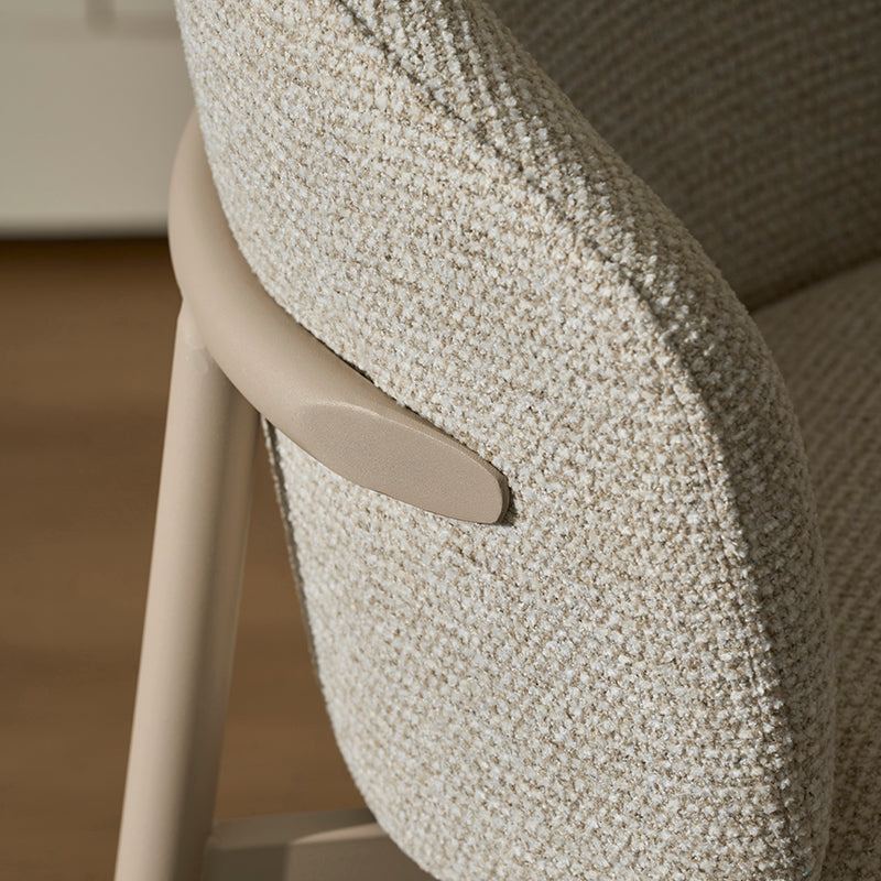 Sgabelli Valda [set di 1] [Avena] [Tessuto effetto lino] [65 cm]