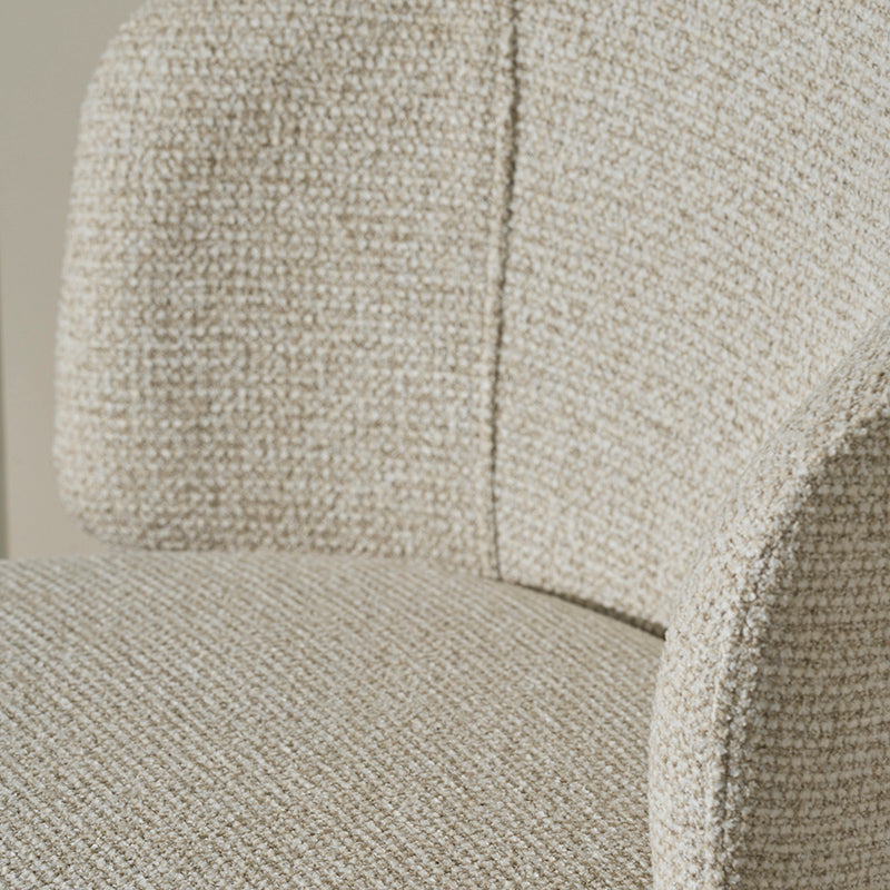 Sgabelli Valda [set di 1] [Avena] [Tessuto effetto lino] [65 cm]