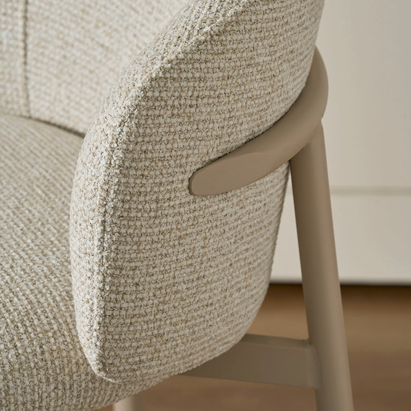 Sgabelli Valda [set di 1] [Avena] [Tessuto effetto lino] [65 cm]