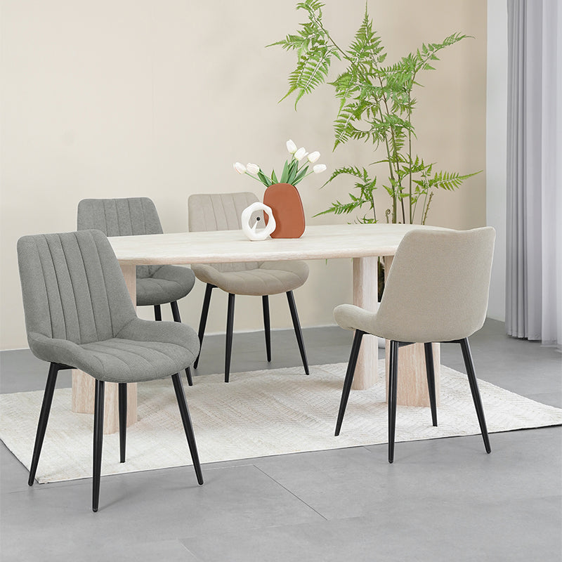 Dettaglio schienale ergonomico con cuciture a rombo - collezione Jarvis