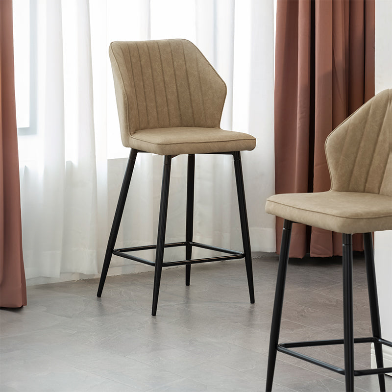 Sgabelli Aleena [set di 2] [ecopelle] [65 cm]