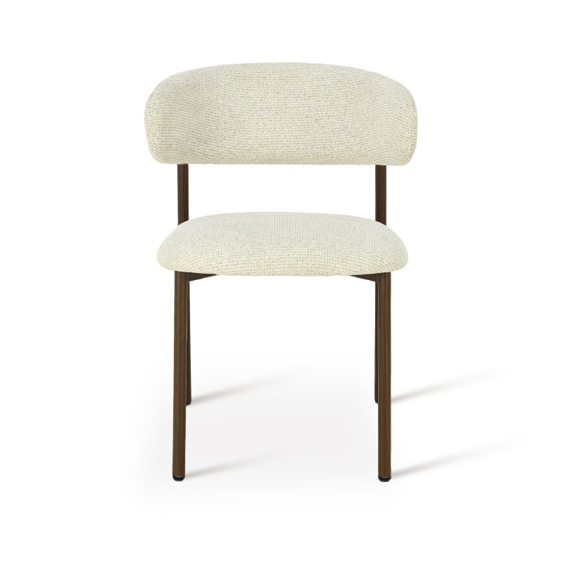 Sedie da pranzo Zahra S[set di 2] [tessuto di lino][⌀ 2.5 cm]