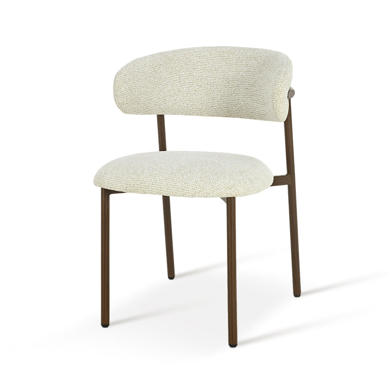 Sedie da pranzo Zahra S[set di 2] [tessuto di lino][⌀ 2.5 cm]