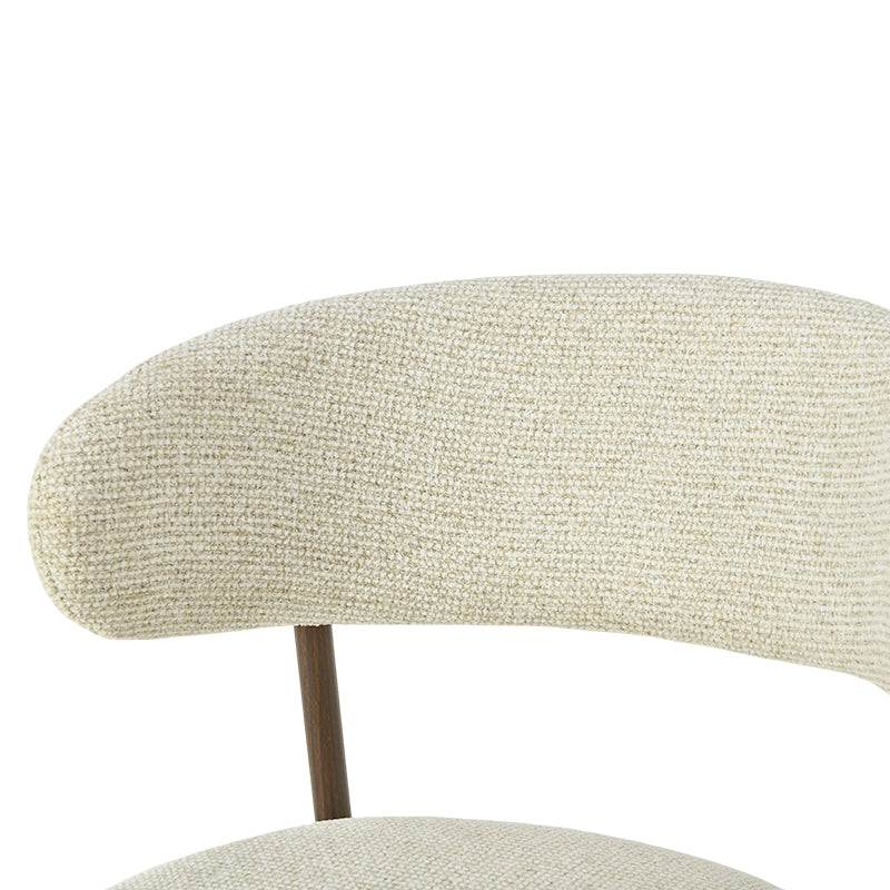 Sedie da pranzo Zahra S[set di 2] [tessuto di lino][⌀ 2.5 cm]