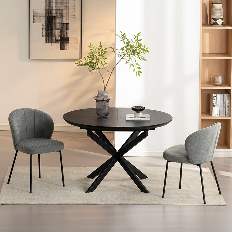 Tavolo da pranzo rotondo allungabile Beverly [120-160 cm]