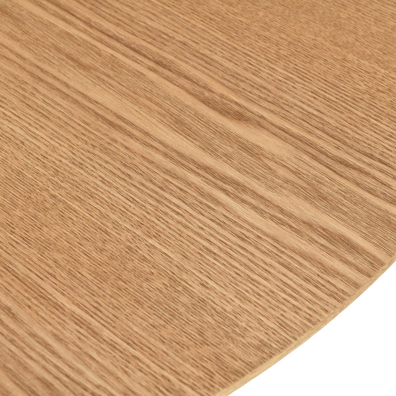 Tavolo da pranzo rotondo Gemma e 4 Sedie da pranzo Aoife Sleek [Set da Pranzo]