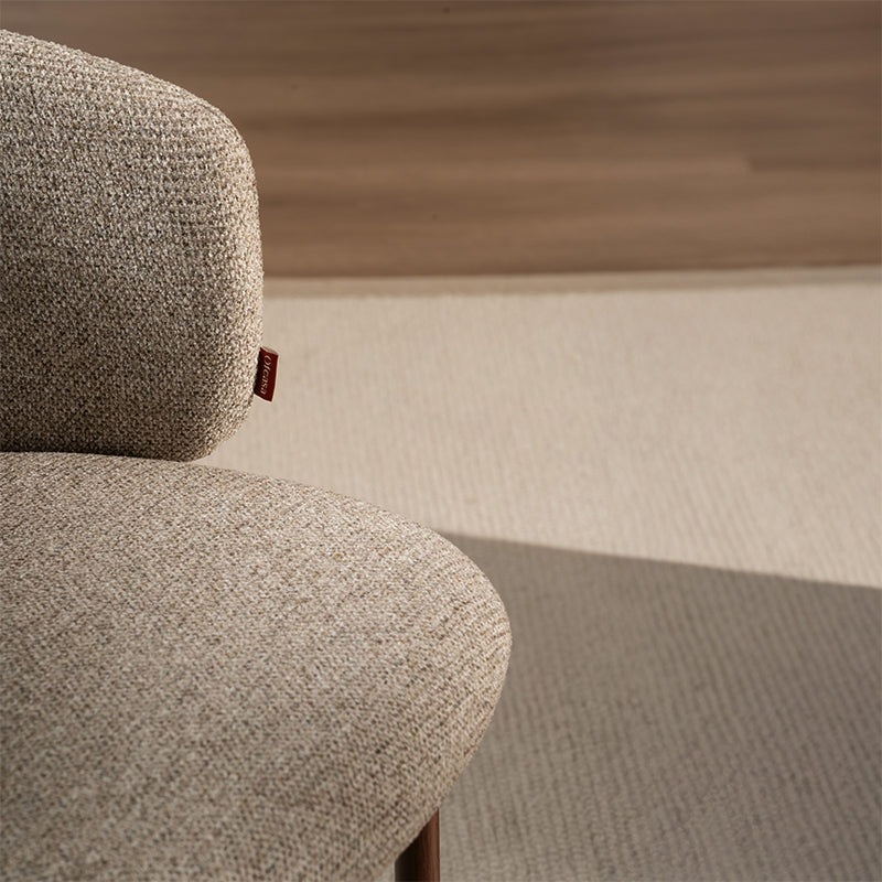 Sedie Con Braccioli Valda [set di 2] [tessuto di lino]