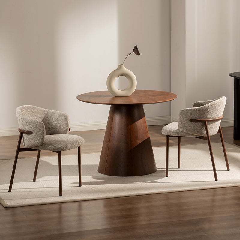 Sedie Con Braccioli Valda [set di 2] [tessuto di lino]