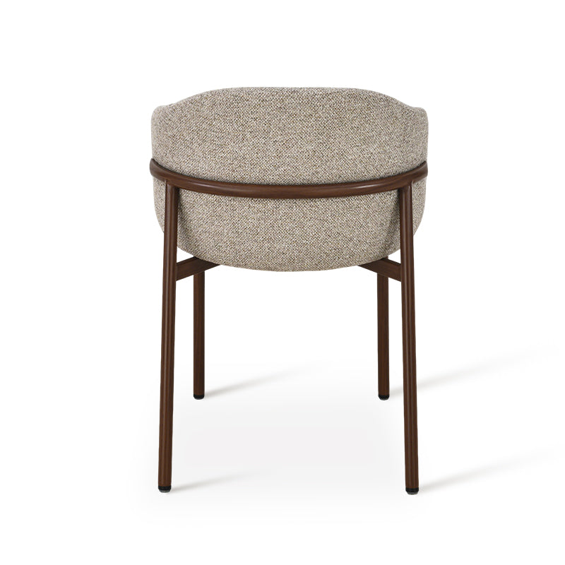 Sedie Con Braccioli Valda [set di 2] [tessuto di lino]