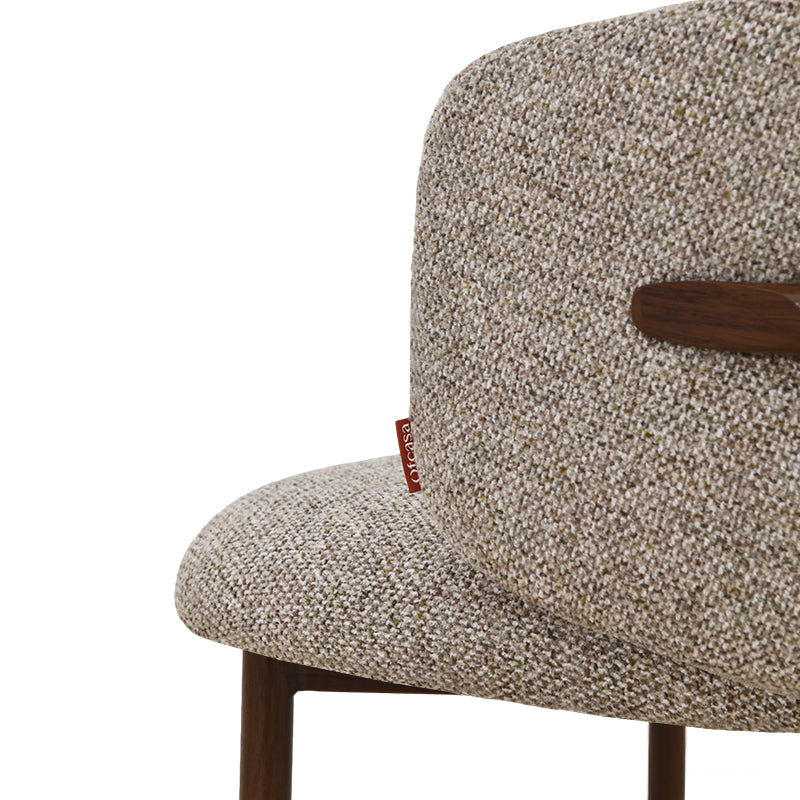 Sedie Con Braccioli Valda [set di 2] [tessuto di lino]