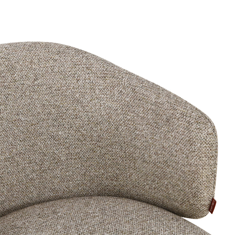 Sedie Con Braccioli Valda [set di 2] [tessuto di lino]