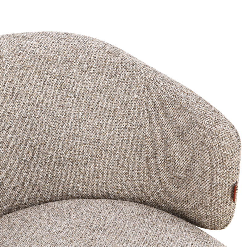 Sgabelli Valda [set di 1] [Avena] [Tessuto effetto lino] [65 cm]