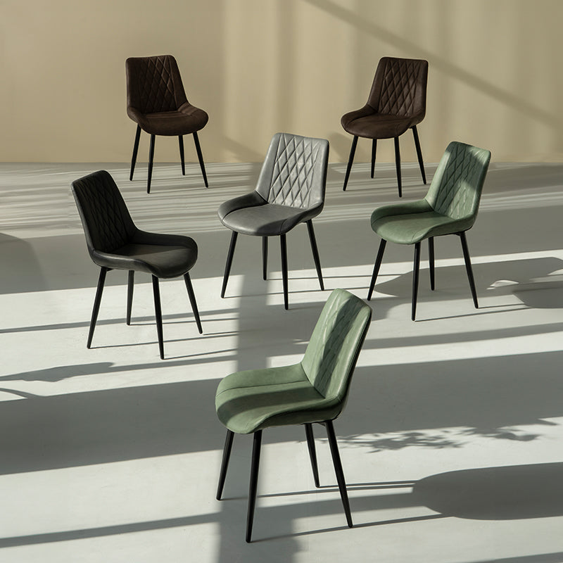 Sedie e poltrone OFCASA in similpelle - collezioni verde e marrone per sala da pranzo e cucina. Arredamento e complementi d'arredo moderni.