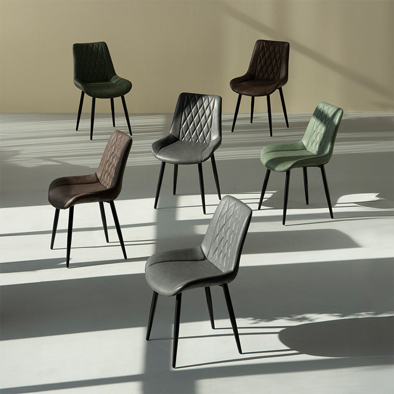 Sedie e poltrone OFCASA in similpelle - collezioni verde e marrone per sala da pranzo e cucina. Arredamento e complementi d'arredo moderni.