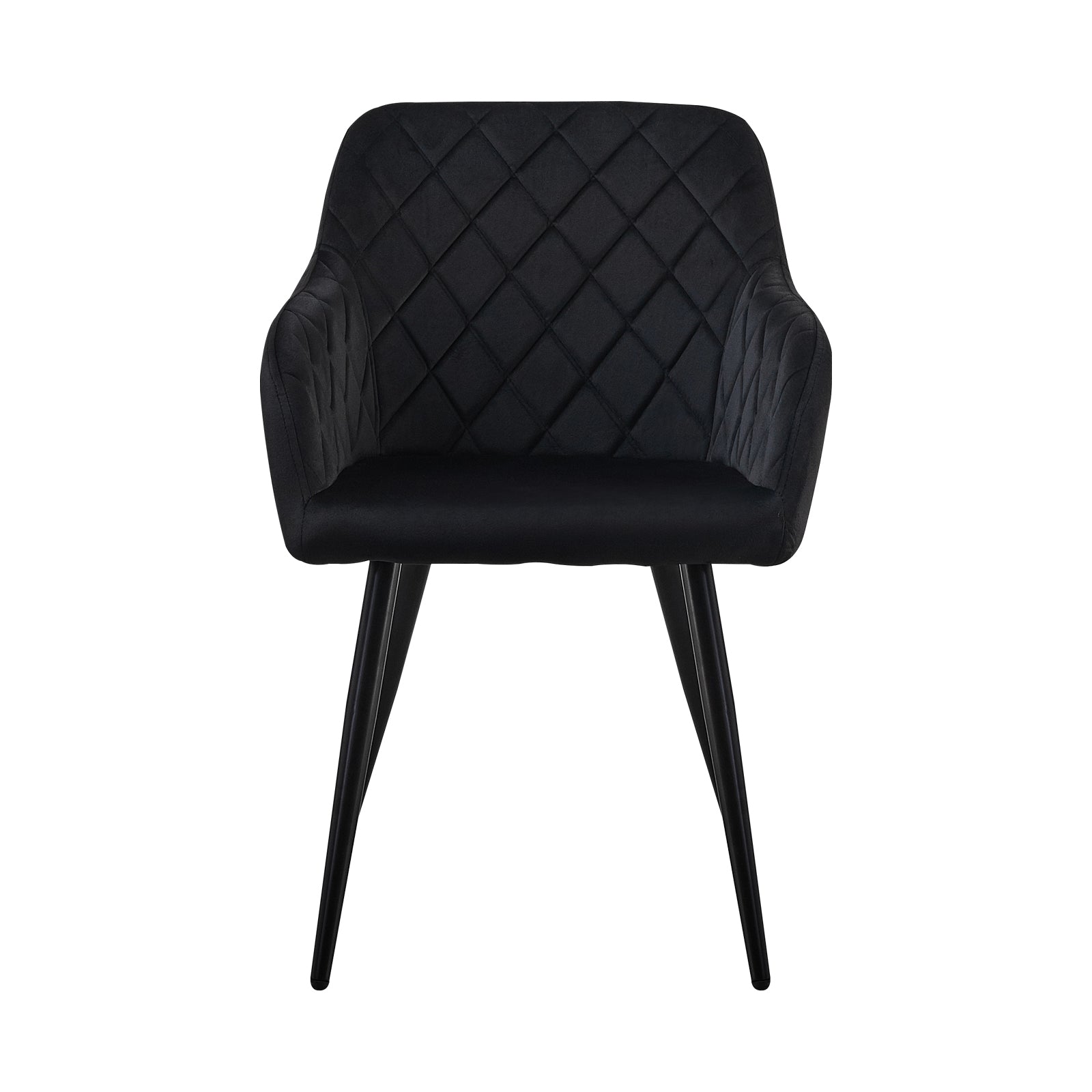 Set di 2 sedie con braccioli Frazer in velluto grigio chiaro, gambe in metallo dorato lucido. Ideali per sale da pranzo moderne o salotti eleganti. Seduta imbottita e struttura resistente.