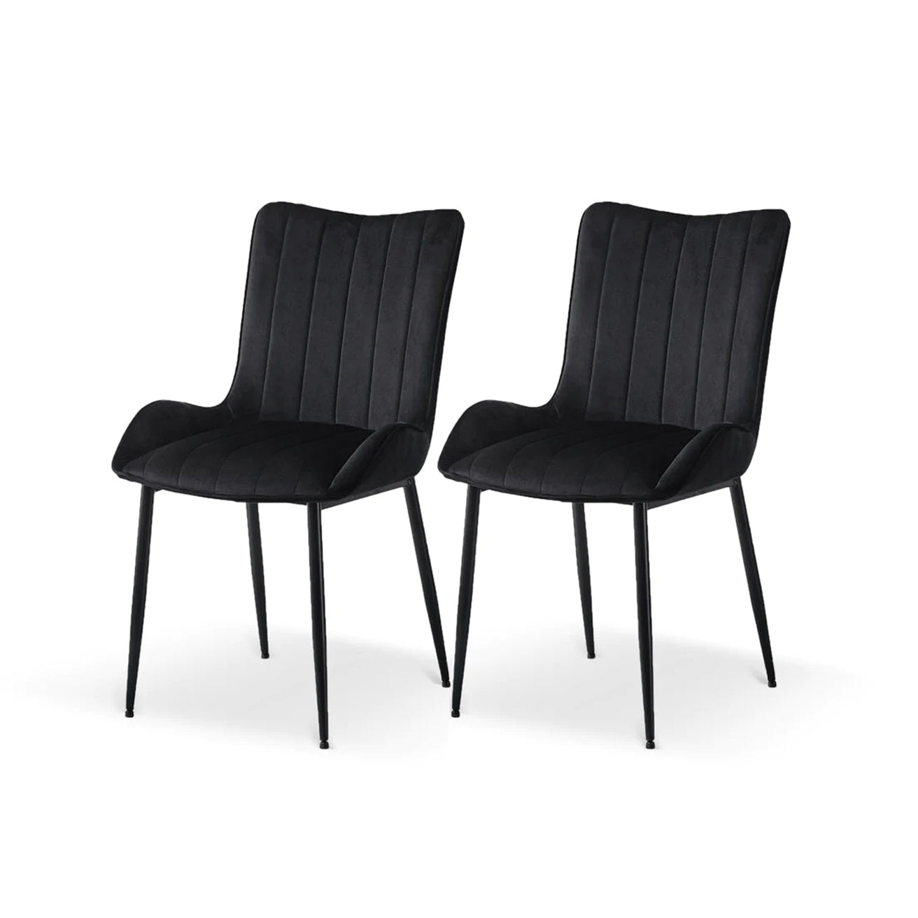 Sedie da pranzo Edith di OFCASA in tessuto beige bouclé con gambe in legno - design moderno e imbottitura premium per massimo comfort