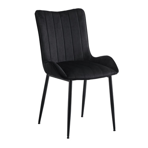 Sedie da pranzo Edith di OFCASA in tessuto beige bouclé con gambe in legno - design moderno e imbottitura premium per massimo comfort