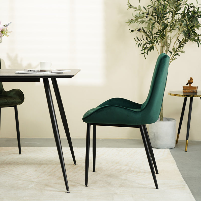 Sedia Edith in versione grigio antracite - alternativa elegante al classico GREEN
