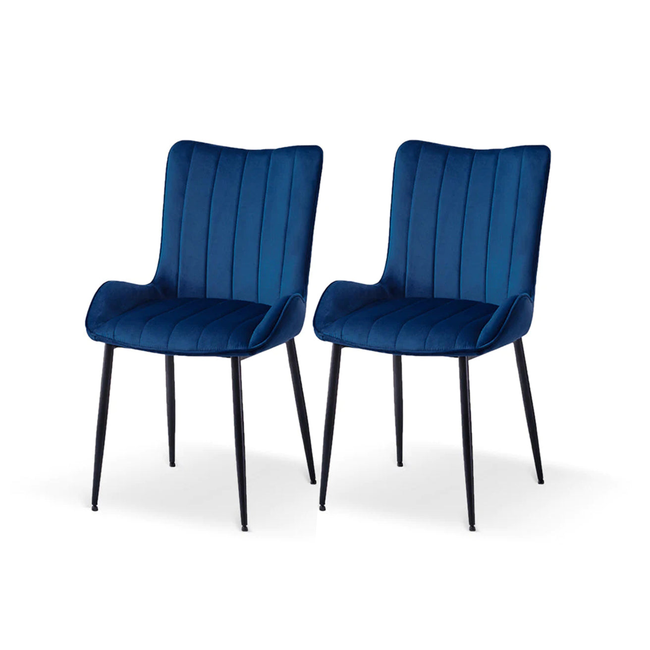 Sedia Edith in versione grigio antracite - alternativa elegante al classico BLU