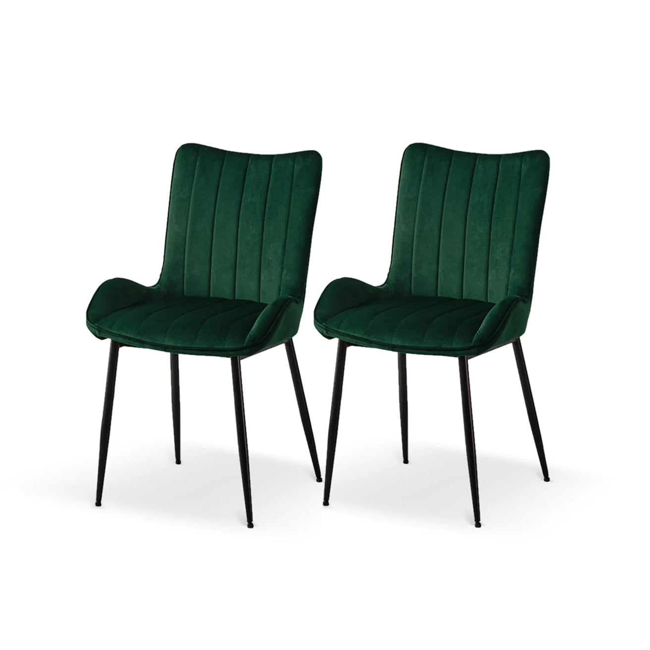 Sedia Edith in versione grigio antracite - alternativa elegante al classico green