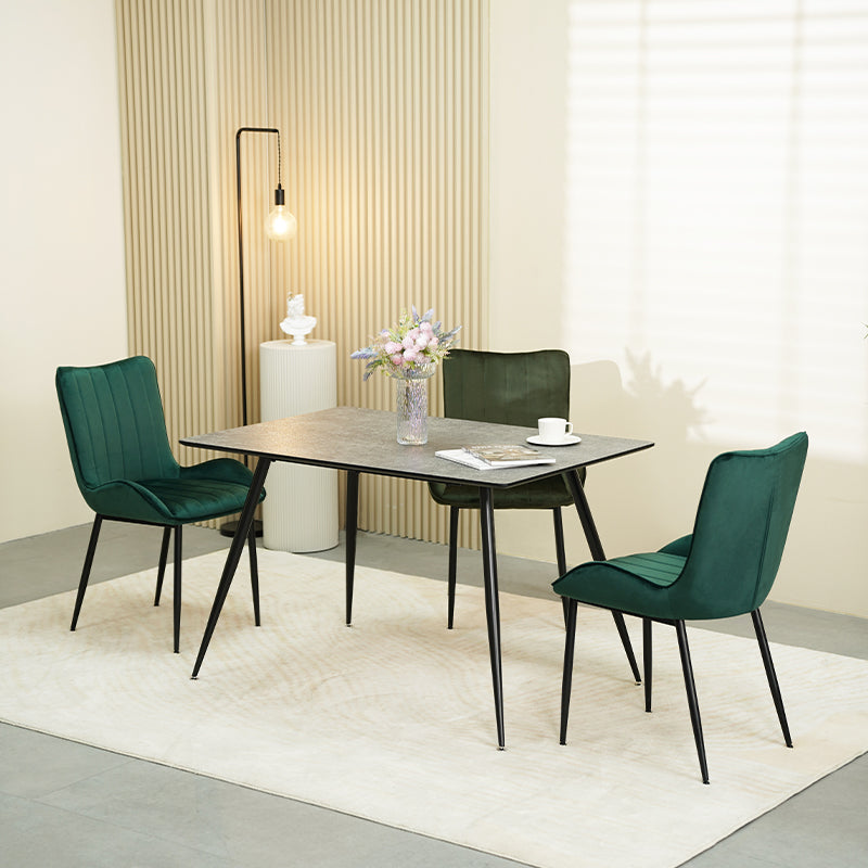 Sedia Edith in versione grigio antracite - alternativa elegante al classico GREEN
