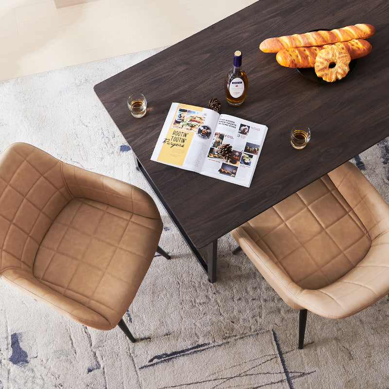 Chaises et fauteuils Ofcasa en similicuir - collections verte et marron pour salle à manger et cuisine. Décoration intérieure et ensembles de meubles design. Chaise à manger en similicuir，Fauteuil de salle à manger design，Ensemble de chaises pour cuisine，Décoration intérieure contemporaine，Meubles de salle à manger en cuir