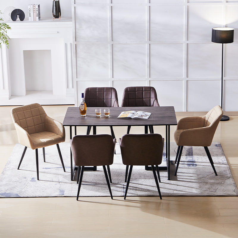 Chaises et fauteuils Ofcasa en similicuir - collections verte et marron pour salle à manger et cuisine. Décoration intérieure et ensembles de meubles design. Chaise à manger en similicuir，Fauteuil de salle à manger design，Ensemble de chaises pour cuisine，Décoration intérieure contemporaine，Meubles de salle à manger en cuir