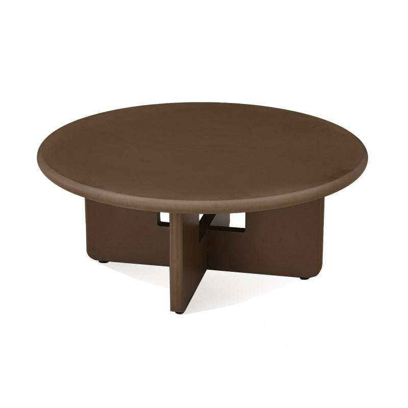 Set tavolino rotondo Aine Orin [Marrone][Opaco]