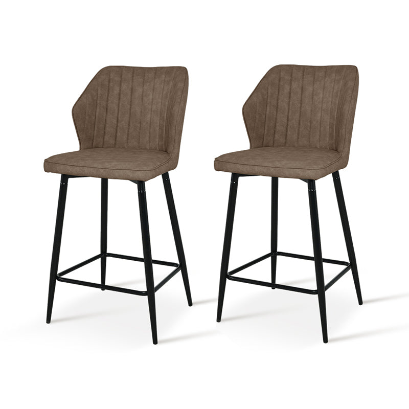Sgabelli Aleena [set di 2] [ecopelle] [65 cm]