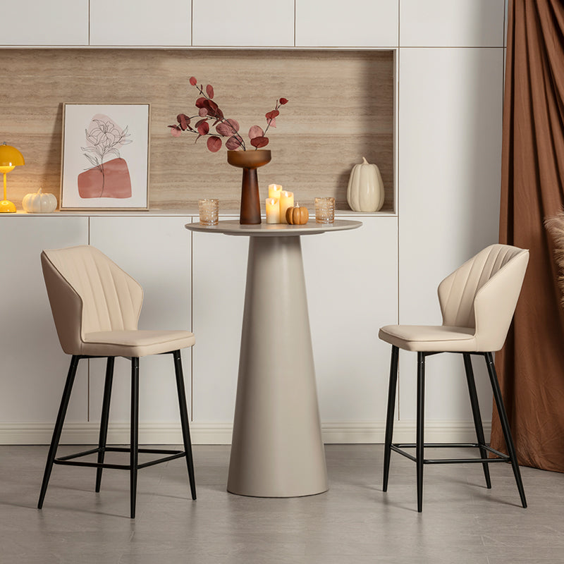 Sgabelli Aleena [set di 2] [ecopelle] [65 cm]