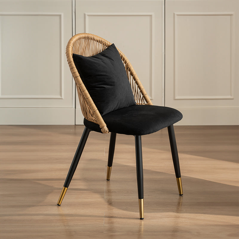 Sedie da pranzo Brisa [set di 2] [Velluto]