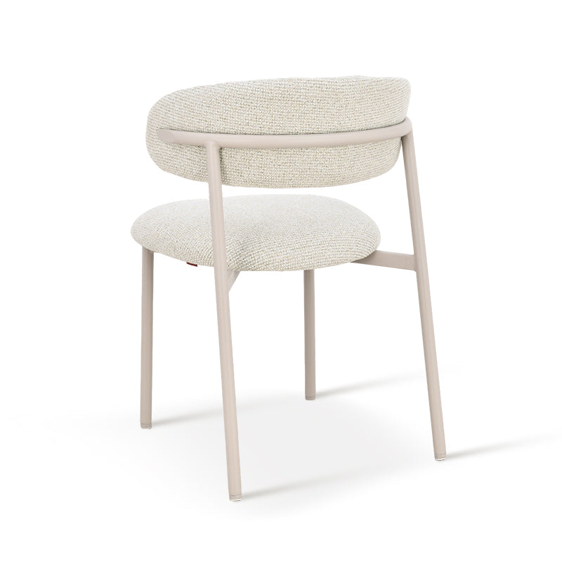 Sedie da pranzo Zahra S[set di 2] [Tessuto effetto lino][⌀ 2.5 cm]