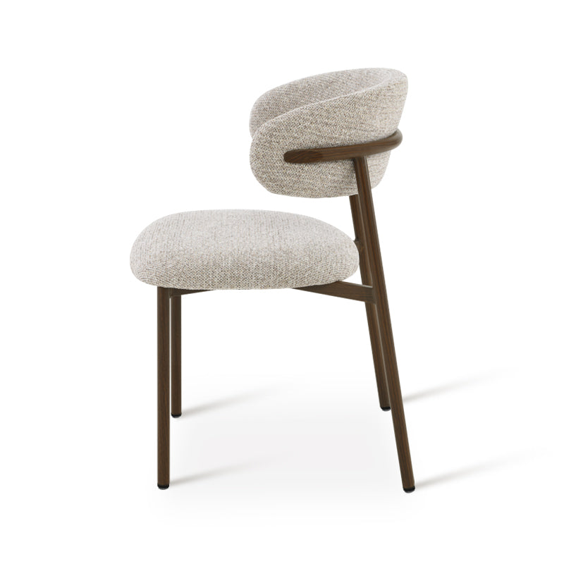 Sedie da pranzo Zahra S[set di 2] [tessuto di lino][⌀ 2.5 cm]