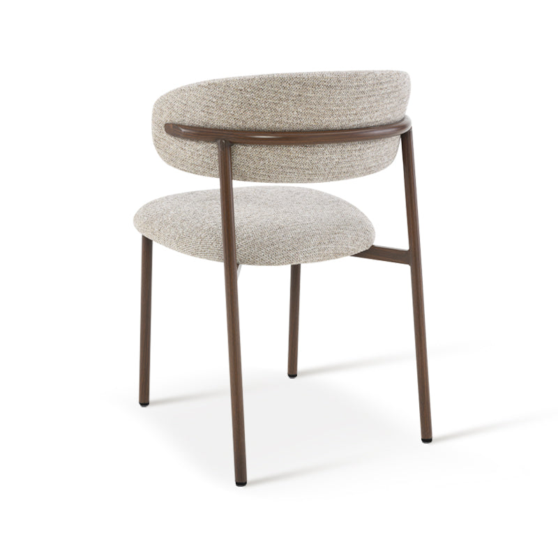 Sedie da pranzo Zahra S[set di 2] [tessuto di lino][⌀ 2.5 cm]