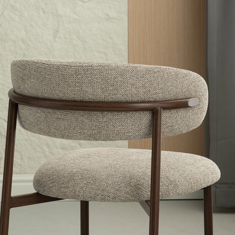 Sedie da pranzo Zahra S[set di 2] [tessuto di lino][⌀ 2.5 cm]