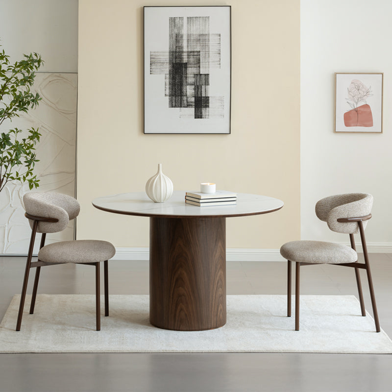 Sedie da pranzo Zahra S[set di 2] [tessuto di lino][⌀ 2.5 cm]