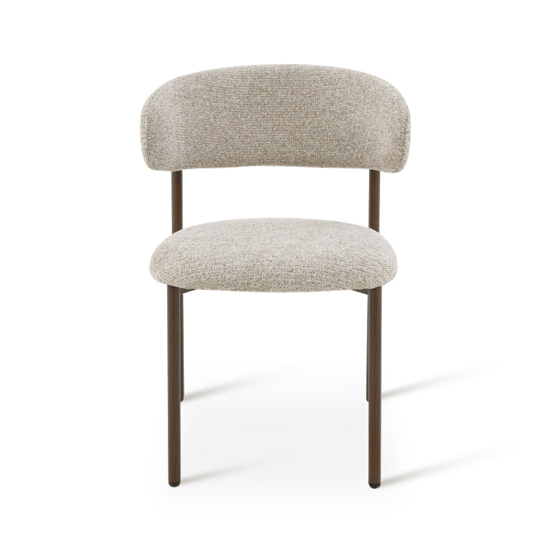 Sedie da pranzo Zahra S[set di 2] [tessuto di lino][⌀ 2.5 cm]