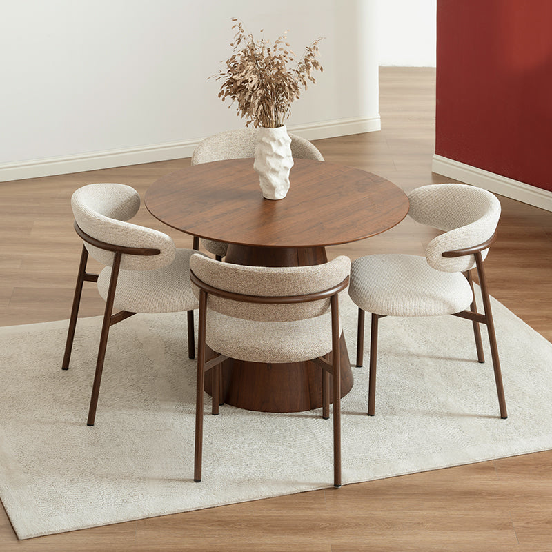 Sedie da pranzo Zahra S[set di 2] [tessuto di lino][⌀ 2.5 cm]