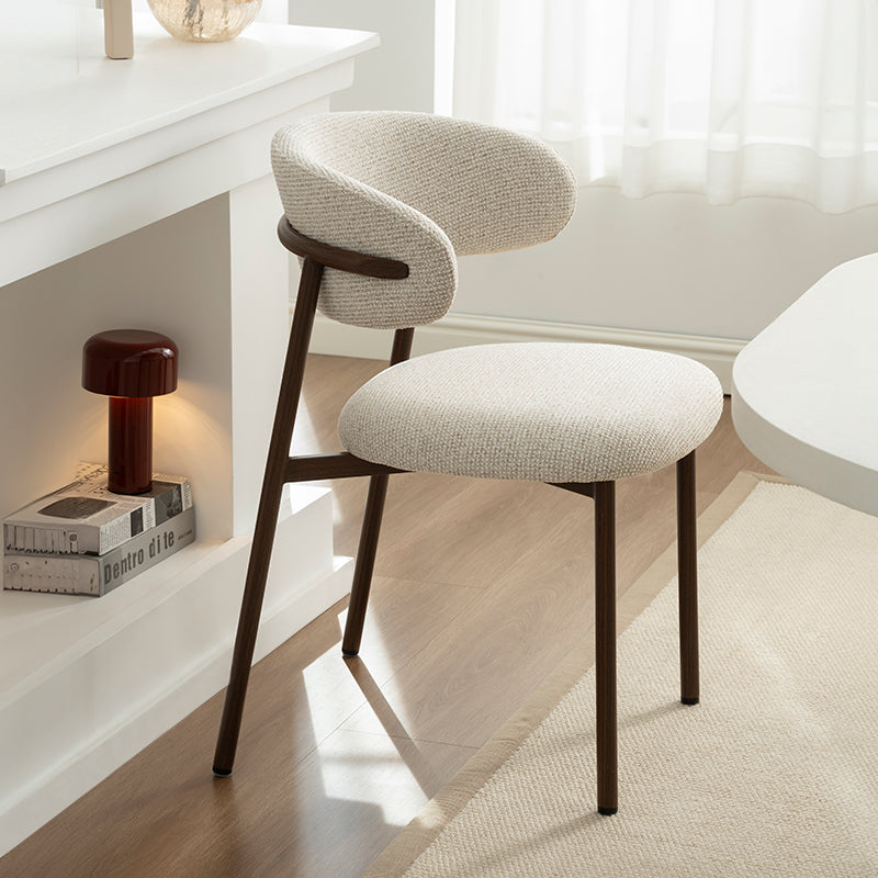 Sedie da pranzo Zahra S[set di 2] [tessuto di lino][⌀ 2.5 cm]