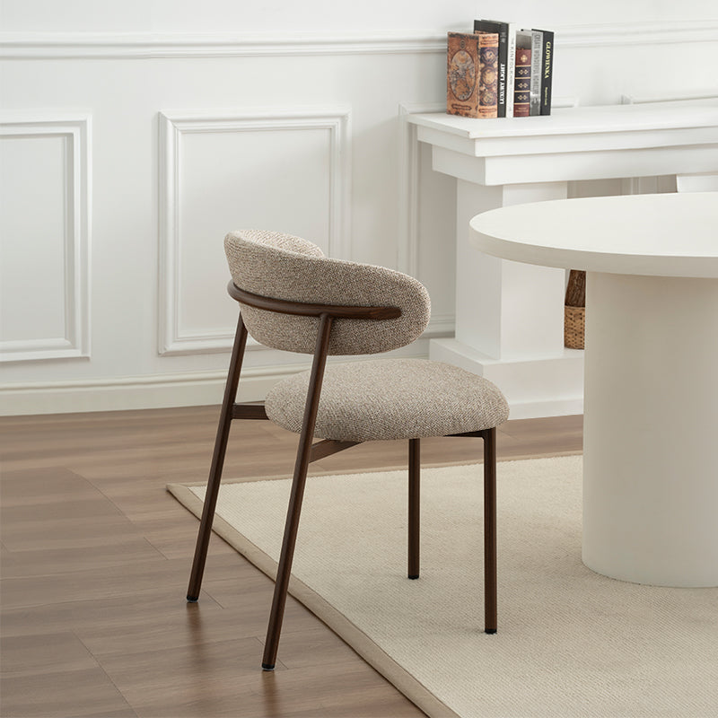 Sedie da pranzo Zahra S[set di 2] [tessuto di lino][⌀ 2.5 cm]