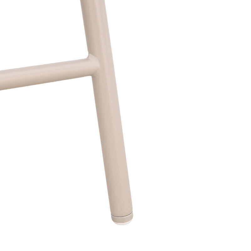 Sgabelli Zahra S [set di 2] [Avena] [Tessuto effetto lino] [65 cm] [⌀ 2.5 cm]