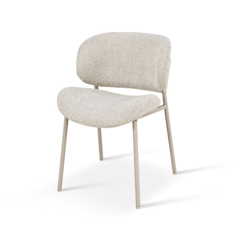 Sedie da pranzo Hadley [set di 2] [tessuto bouclé]