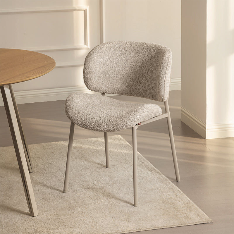 Sedie da pranzo Hadley [set di 2] [tessuto bouclé]