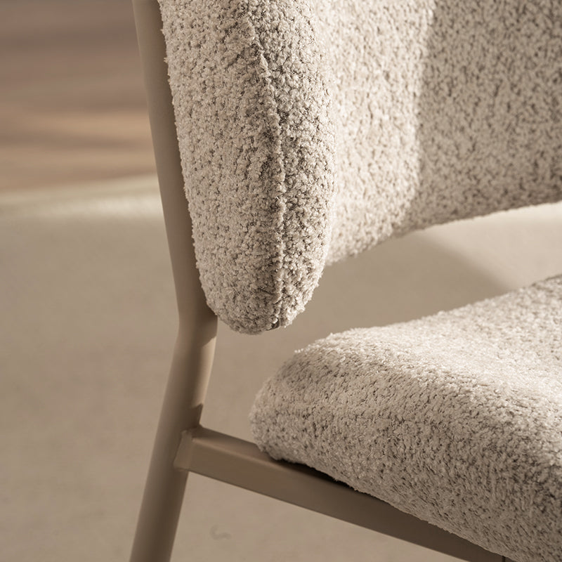 Sedie da pranzo Hadley [set di 2] [tessuto bouclé]