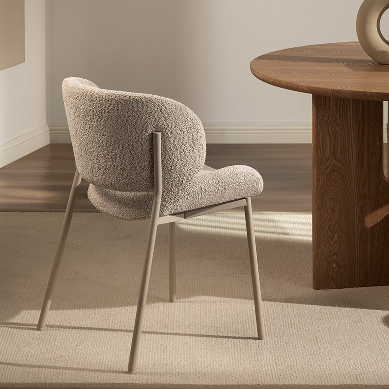 Sedie da pranzo Hadley [set di 2] [tessuto bouclé]