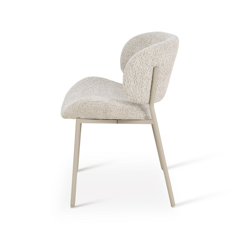 Sedie da pranzo Hadley [set di 2] [tessuto bouclé]